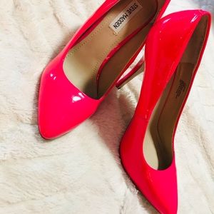 Steve a madden hot bubble gum pink heels